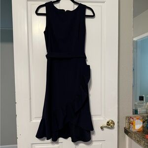Navy blue calvin klein dress